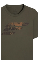 T-Shirt Cotton Fine Onçafari Easa Classic Floresta