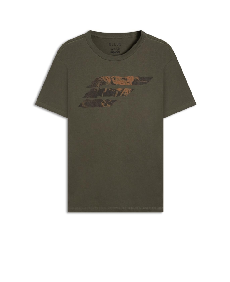 T-Shirt Cotton Fine Onçafari Easa Classic Floresta
