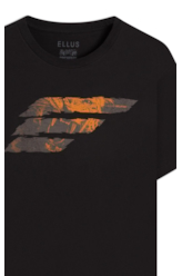 T-Shirt Cotton Fine Onçafari Easa Classic Preto