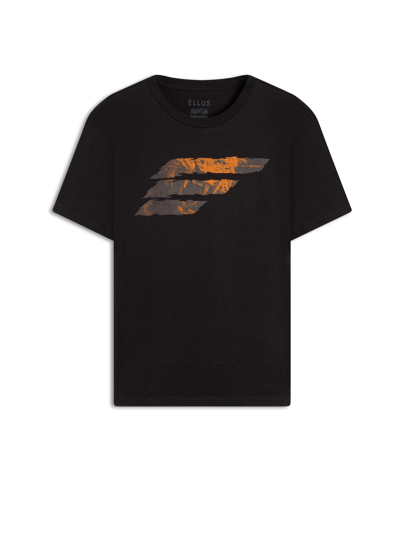 T-Shirt Cotton Fine Onçafari Easa Classic Preto