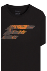 T-Shirt Cotton Fine Onçafari Easa Classic Preto