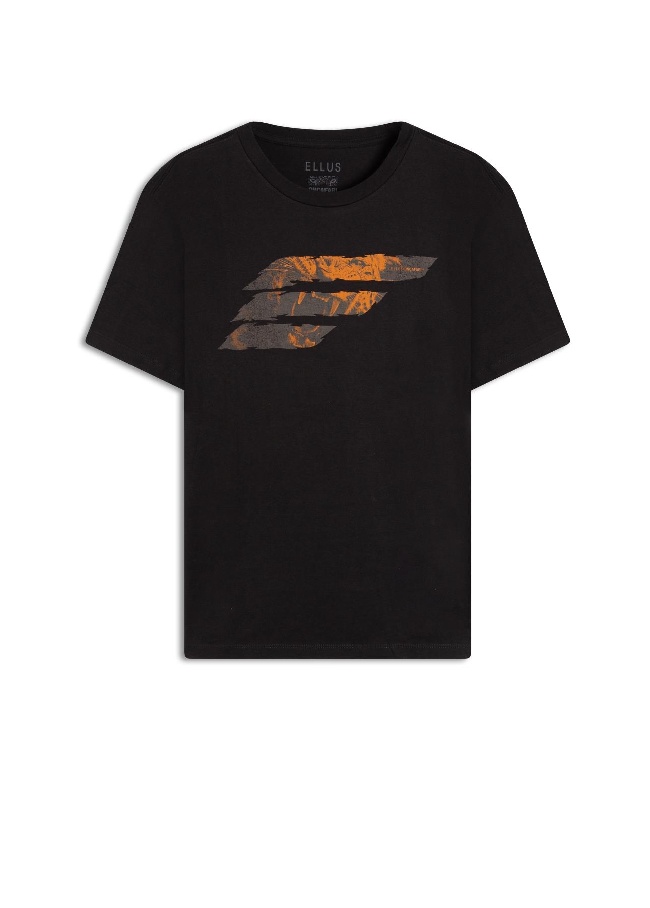 T-Shirt Cotton Fine Onçafari Easa Classic Preto