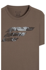 T-Shirt Cotton Fine Onçafari Easa Classic Tabaco