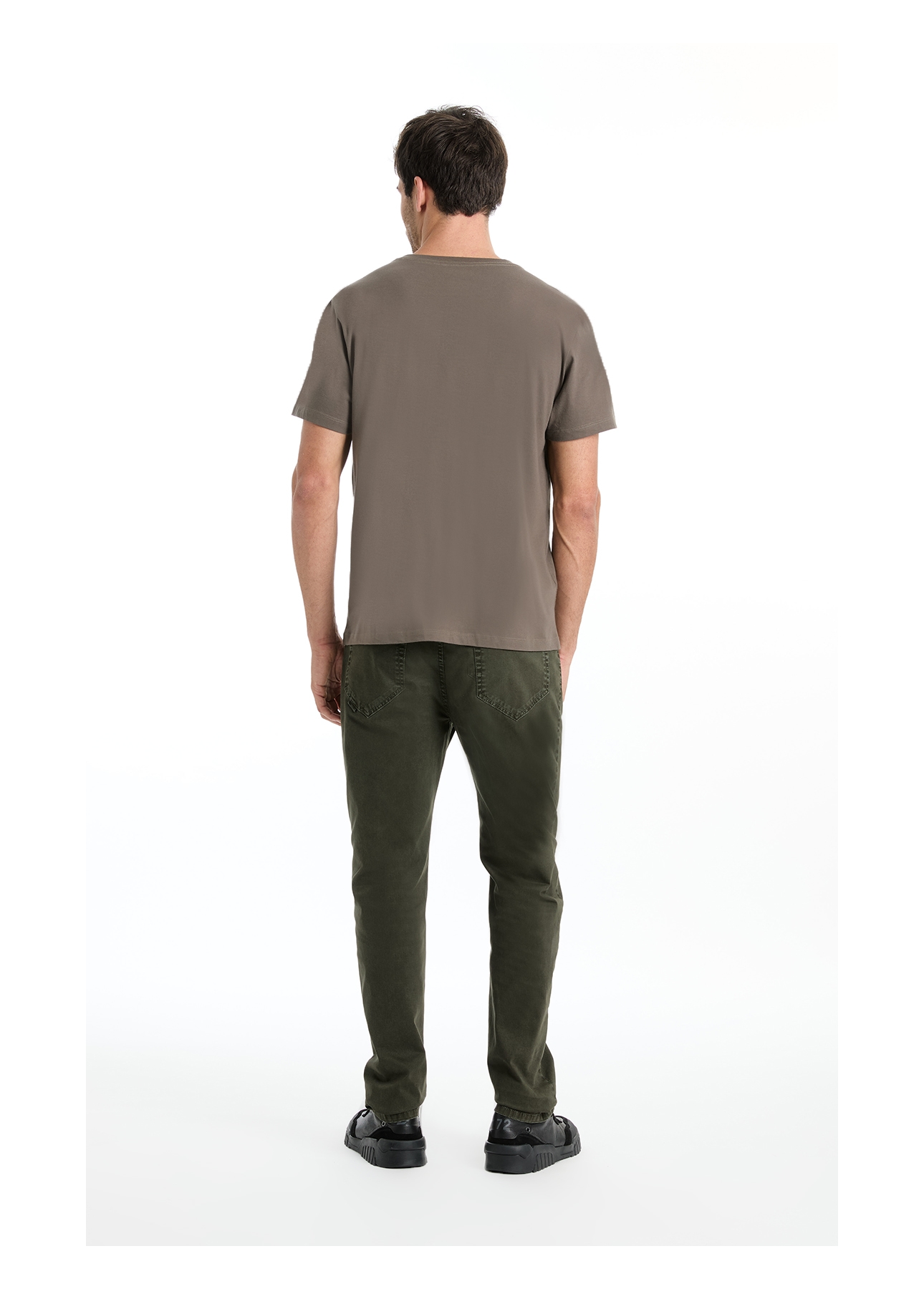 T-Shirt Cotton Fine Onçafari Easa Classic Tabaco