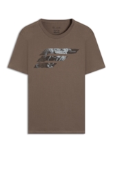 T-Shirt Cotton Fine Onçafari Easa Classic Tabaco