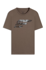 T-Shirt Cotton Fine Onçafari Easa Classic Tabaco