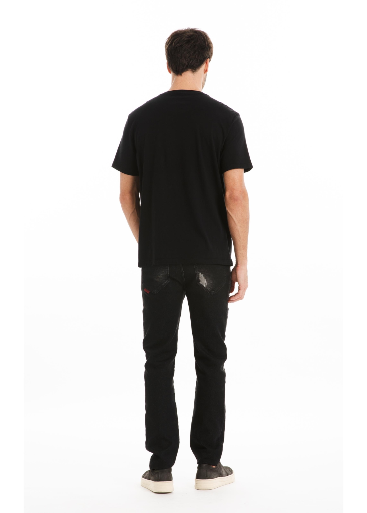 T-Shirt Cotton Fine Ride Off Classic Preto