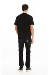 T-Shirt Cotton Fine Ride Off Classic Preto