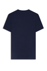 T-Shirt Cotton Fine Rock Roses Classi Dark Navy