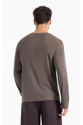 T-Shirt Cotton Fine Rockers Tabaco