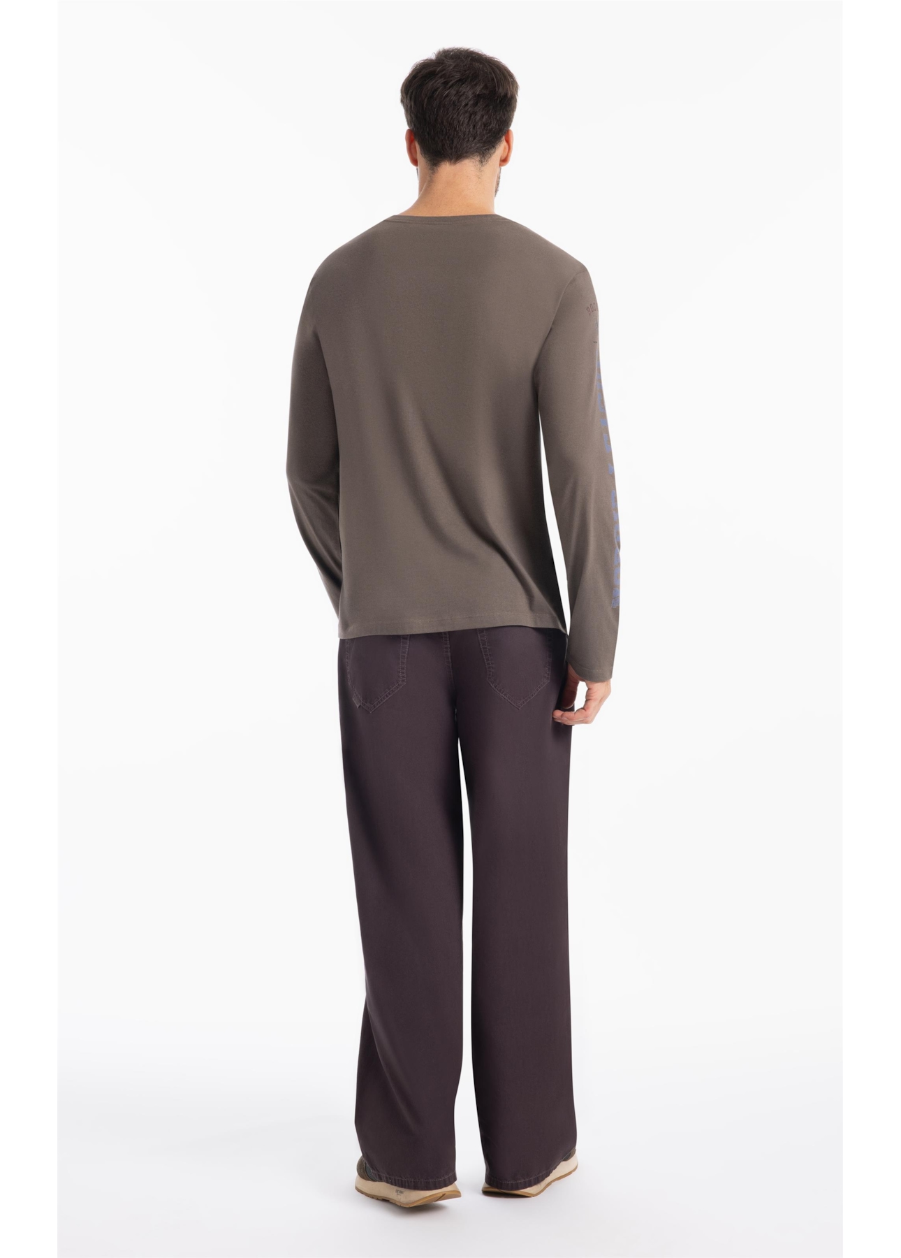 T-Shirt Cotton Fine Rockers Tabaco