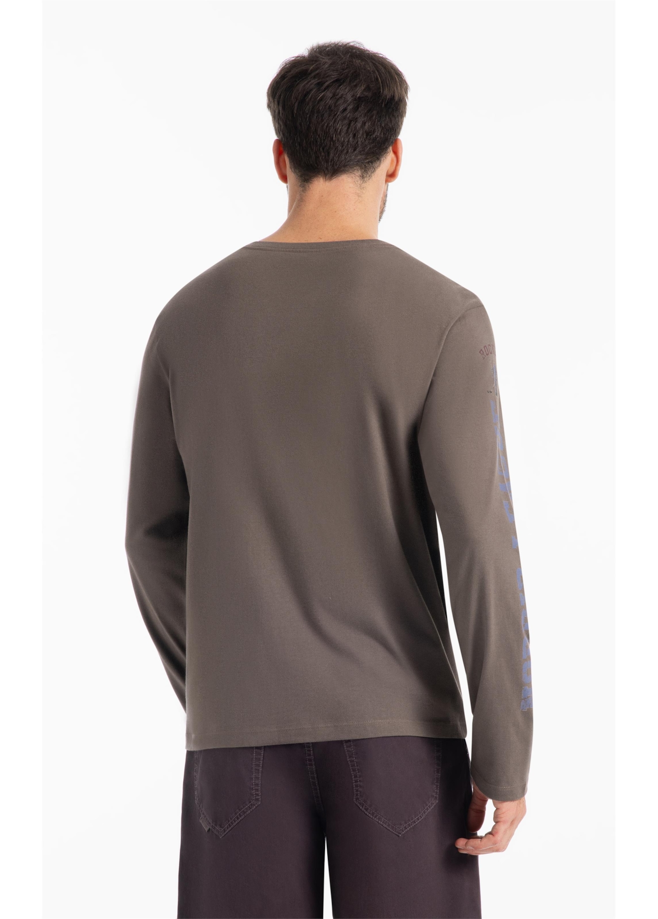 T-Shirt Cotton Fine Rockers Tabaco