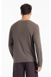 T-Shirt Cotton Fine Rockers Tabaco