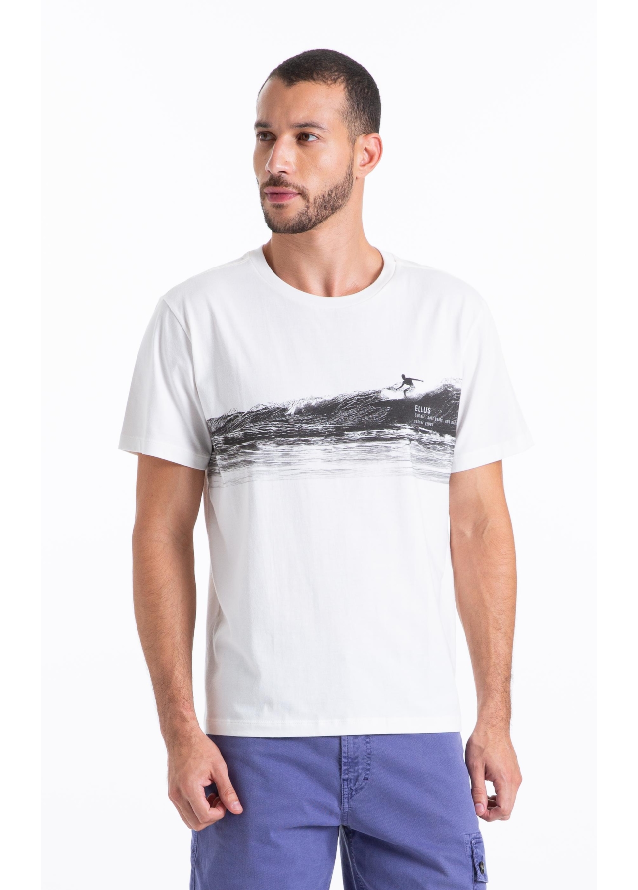 T-Shirt Cotton Fine Salt Air Off White