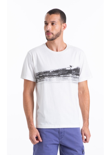 T-Shirt Cotton Fine Salt Air Off White