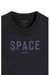 T-Shirt Cotton Fine Space Classic Preto
