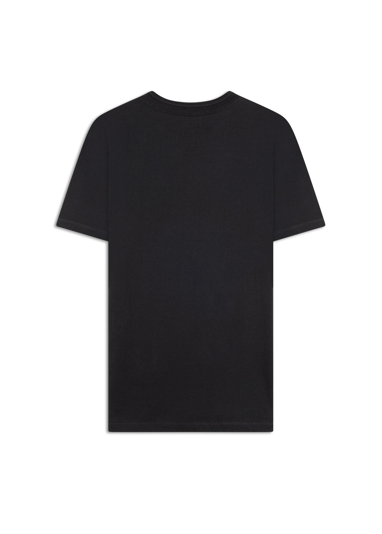 T-Shirt Cotton Fine Space Classic Preto