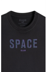 T-Shirt Cotton Fine Space Classic Preto