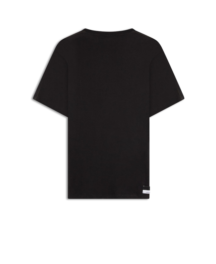 T-Shirt Cotton Fine Sport Dlx Preto