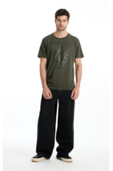 T-Shirt Cotton Finen Ride The Dragon Classic Floresta