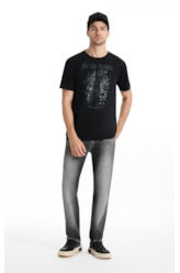 T-Shirt Cotton Finen Ride The Dragon Classic Preto