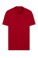T-Shirt Cotton Melange Easa Classic Vermelho