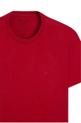 T-Shirt Cotton Melange Easa Classic Vermelho