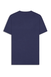 T-Shirt Cotton Melange Easa Mirror Classic Purple Blue