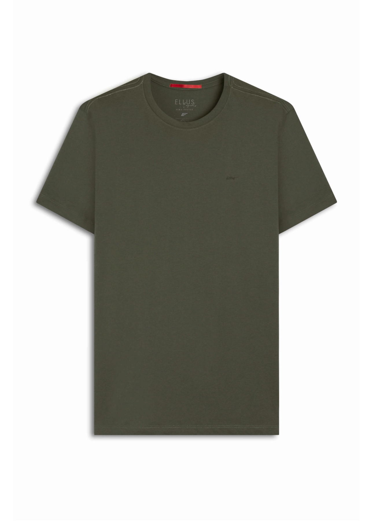 T-Shirt Cotton Pima Classic Verde Militar