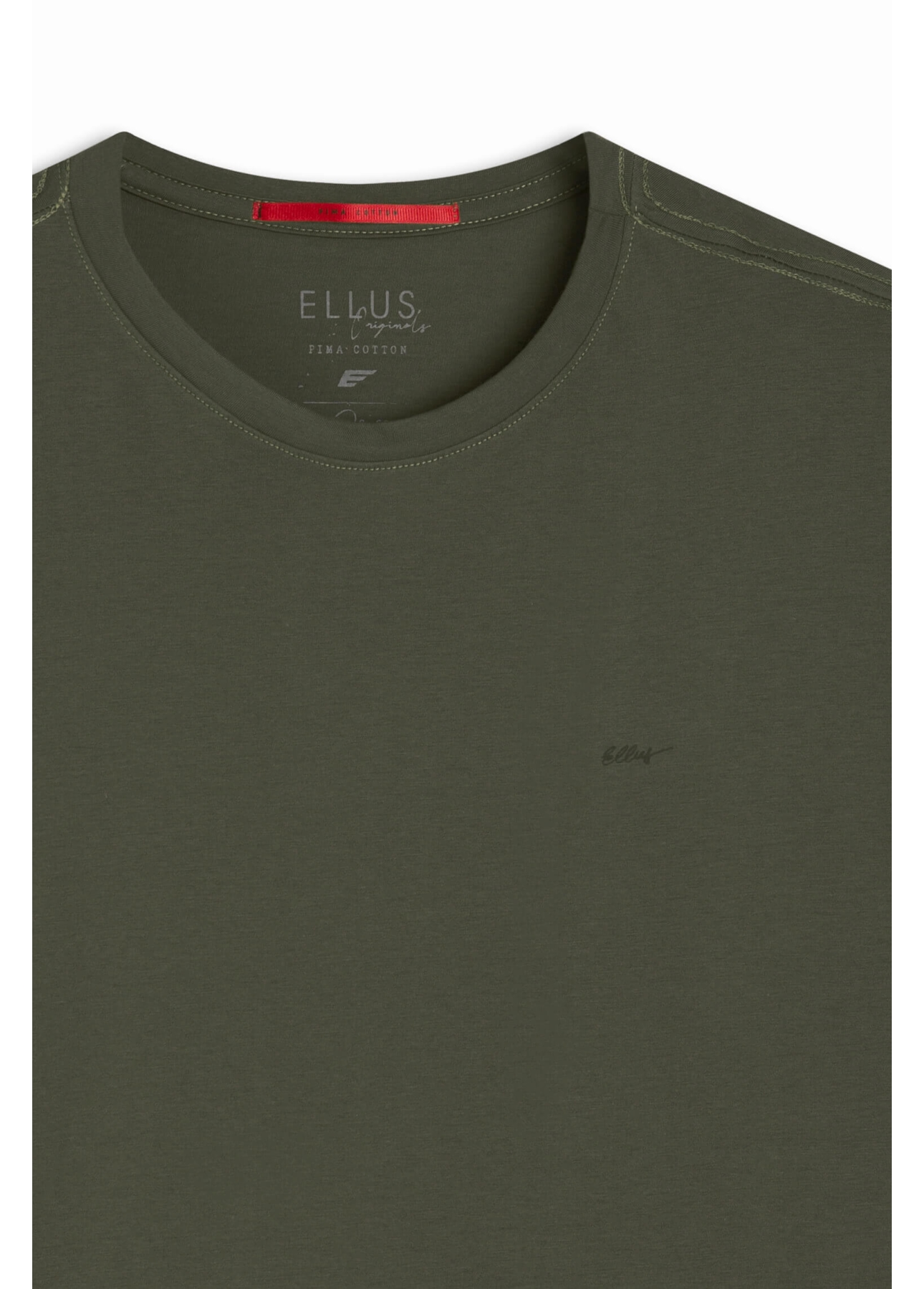 T-Shirt Cotton Pima Classic Verde Militar