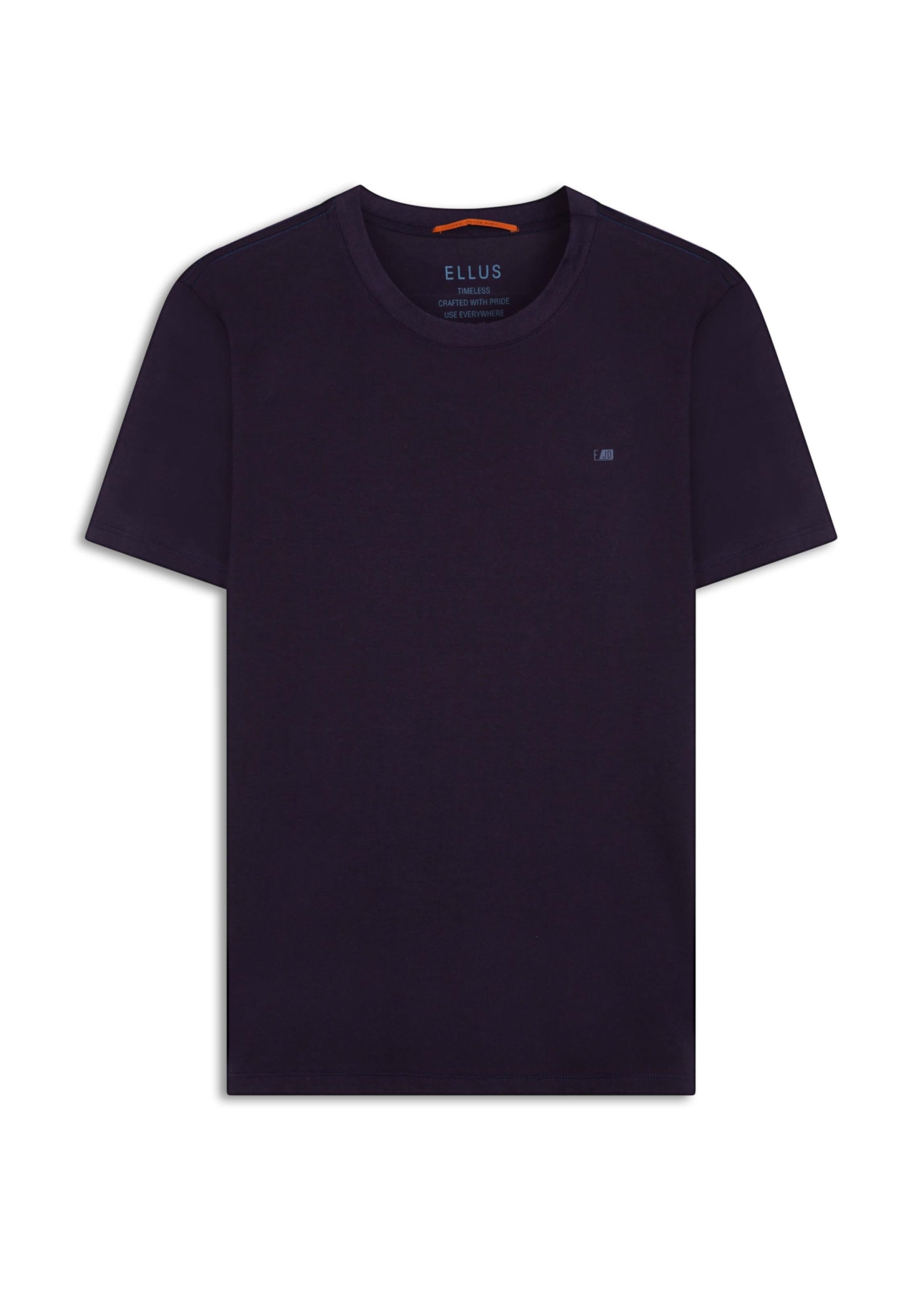 T-Shirt Cotton Pima Ejd Classic Dark Navy