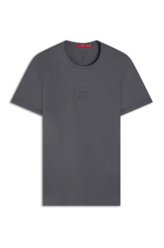 T-Shirt Cotton Pima Ellus Square Classic Grafite