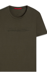 T-Shirt Cotton Pima Free Spirit Classic Verde Militar