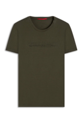 T-Shirt Cotton Pima Free Spirit Classic Verde Militar