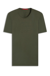 T-Shirt Cotton Pima Registered Classic Verde Militar