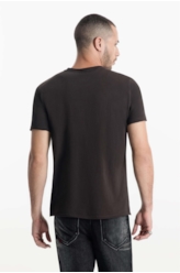 T-Shirt Cotton Pima Singular Classic Dark Brown