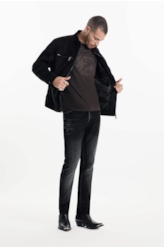 T-Shirt Cotton Pima Singular Classic Dark Brown