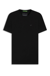 T-Shirt Cotton Slim Easa Outline Classic Preto