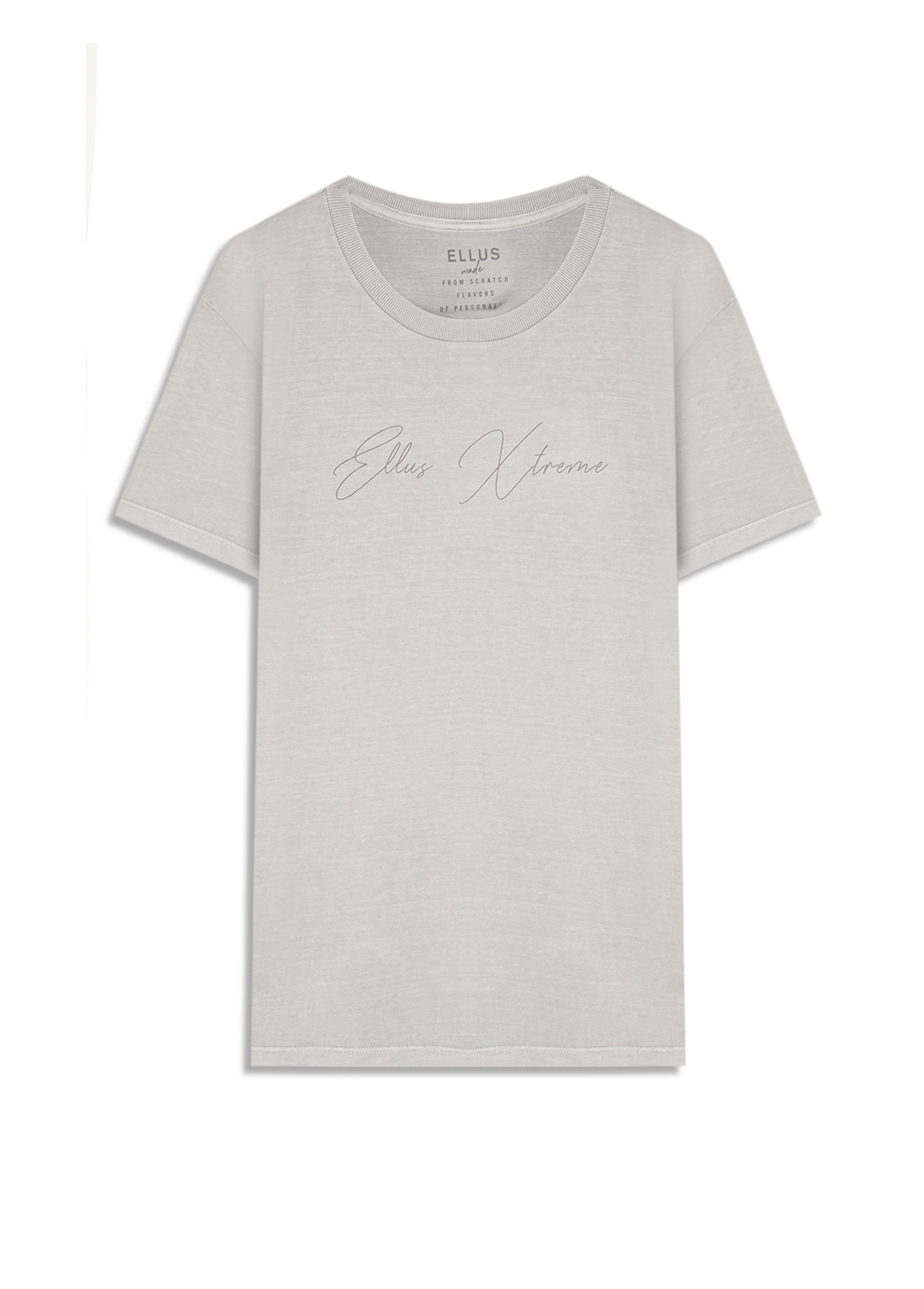 T-Shirt Cotton Washed Ellus Azul Seco