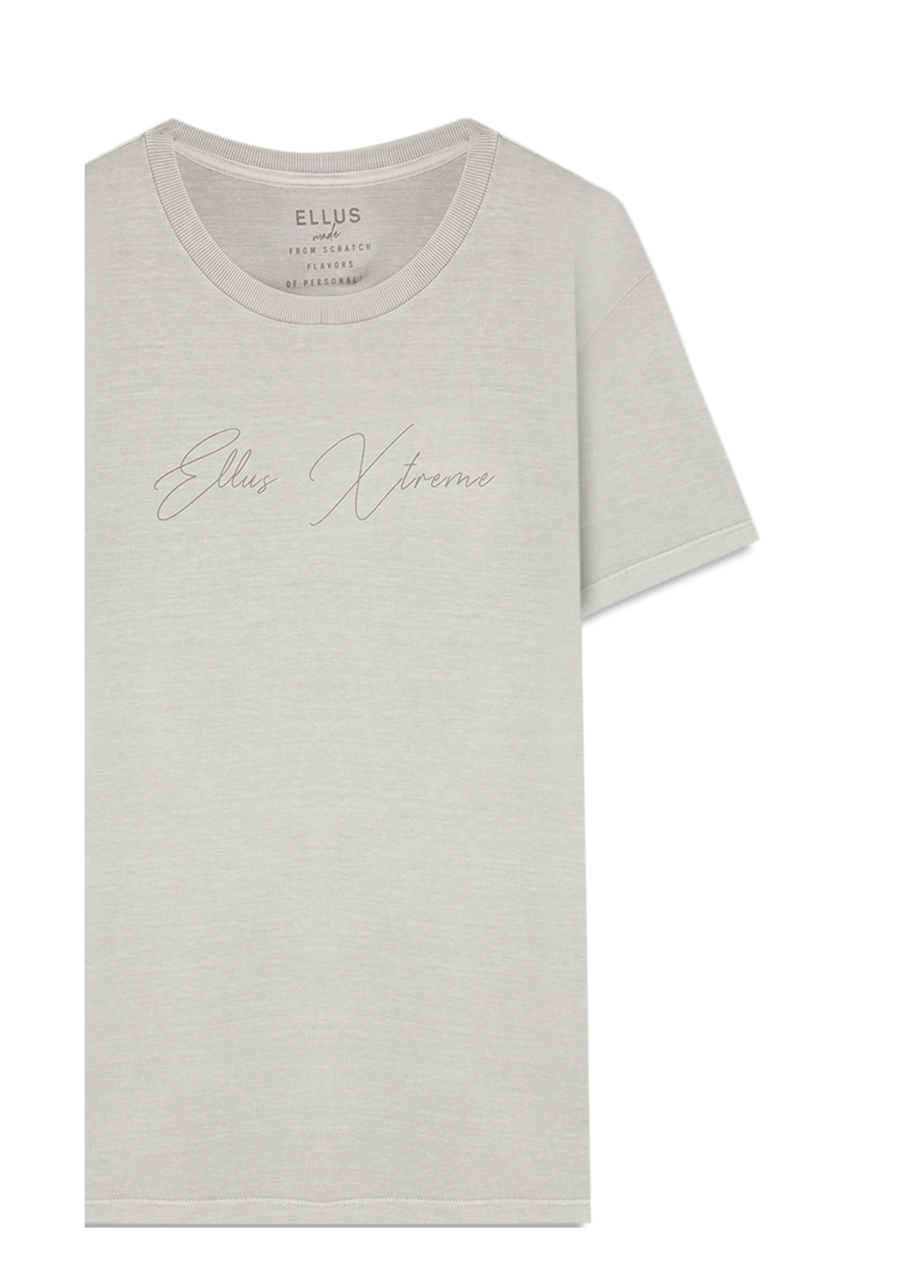 T-Shirt Cotton Washed Ellus Azul Seco