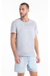 T-Shirt Cotton Washed Ellus Azul Seco