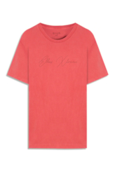 T-Shirt Cotton Washed Ellus Cereja