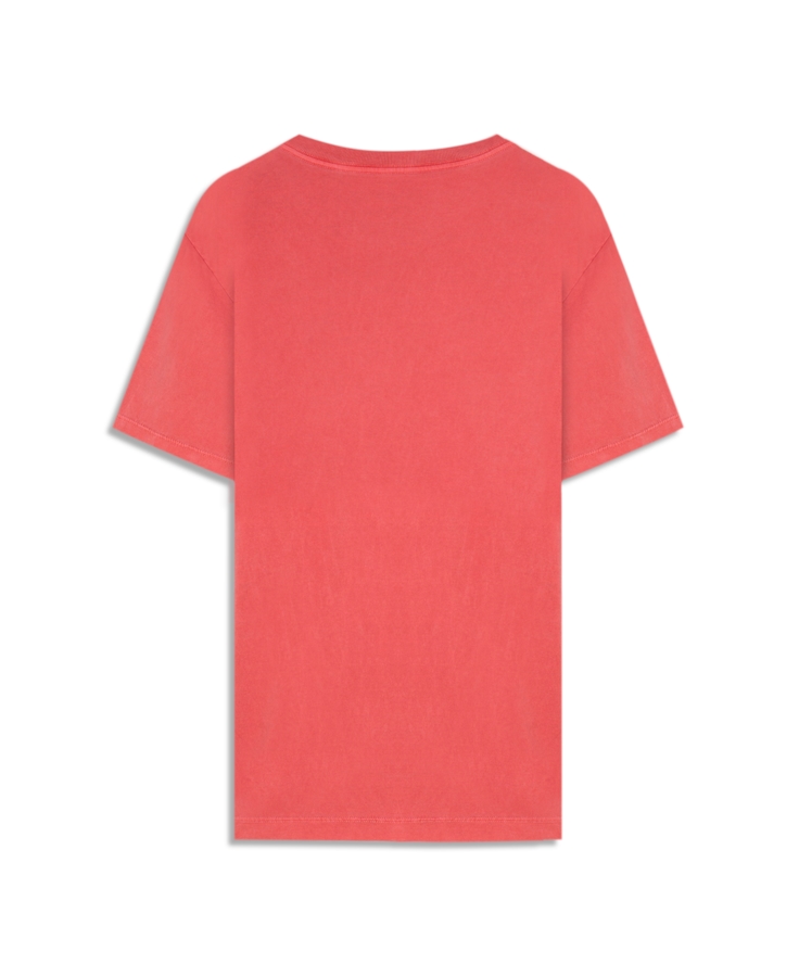T-Shirt Cotton Washed Ellus Cereja