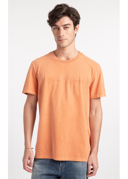 T-Shirt Cotton Washed Ellus Telha
