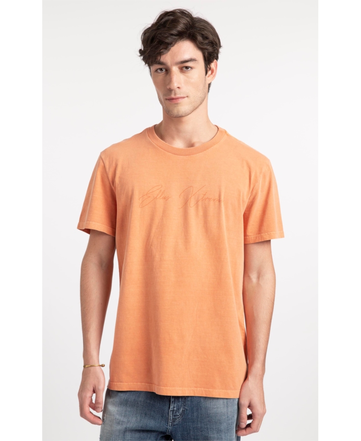 T-Shirt Cotton Washed Ellus Telha