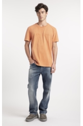T-Shirt Cotton Washed Ellus Telha