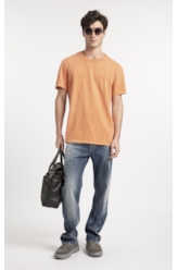 T-Shirt Cotton Washed Ellus Telha