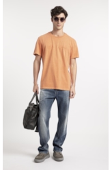 T-Shirt Cotton Washed Ellus Telha