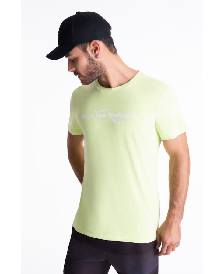 T-Shirt Cotton Washed Reg. Trademark Classic Mc Citrus