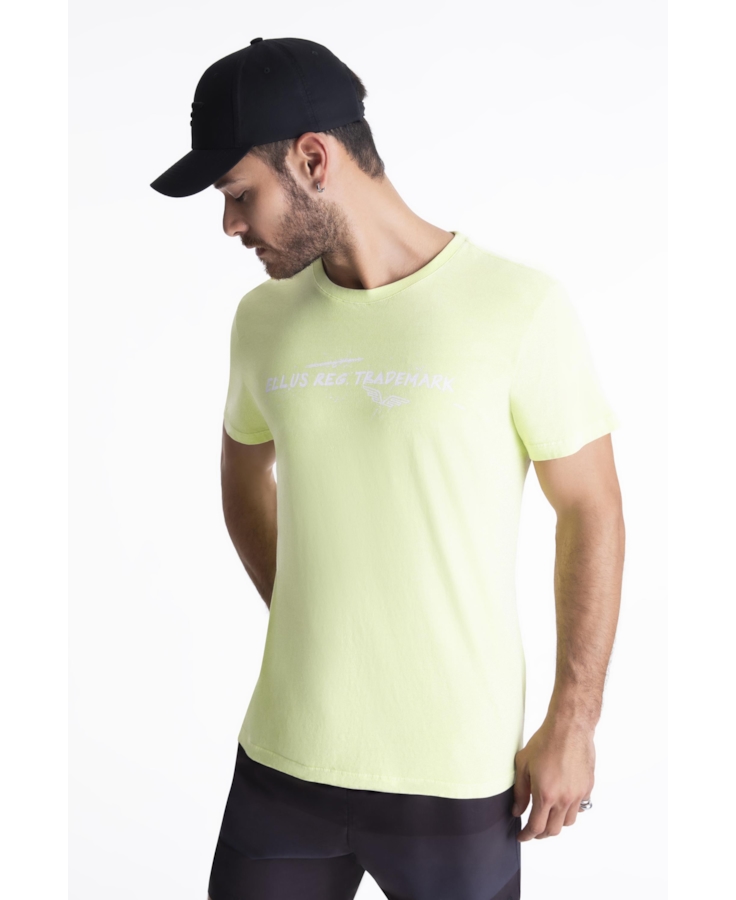 T-Shirt Cotton Washed Reg. Trademark Classic Mc Citrus